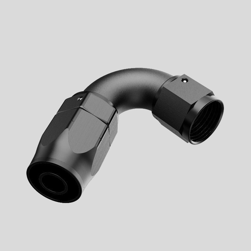 Nagy teljesítményű teljes áramlás 120 fok AN4 AN8 AN12 AN12 CUTTER stílusú forgó tömlő vége