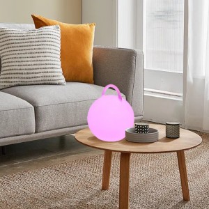 LED színes légkör éjjeli asztali lámpa fogantyúval érintő vezérlés vezetéknélküli töltés kerek modern asztali lámpa hangszórókkal