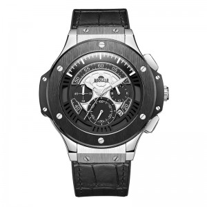 Baogela Hommes Montres Hommes Horloge de Luxe Marque Quartz Sport Montre Rose Chronographe mód Montre-Bracelet Pour Hommes1910