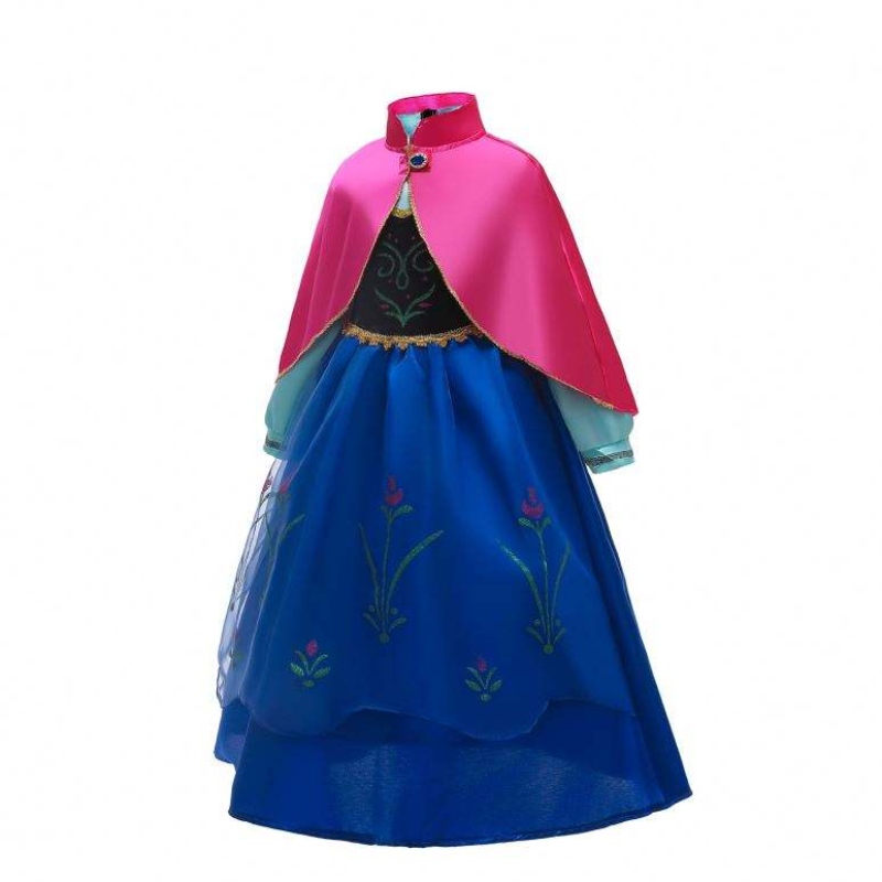 Baige Anna Elsa cosplay ruha mese Halloween ruhák hercegnő Anna Party Performance ruházat