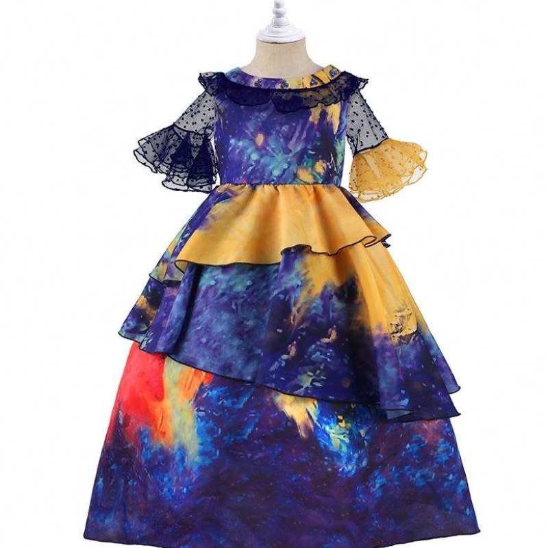 Baige cosplay jelmez Halloween hercegnő ruha Encanto mirabel lány party ruha ingyenes táskával