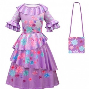 2022 Hercegnő Encanto Mirabel jelmezruhás party Encantoisabela Madrigal jelmez HCIS-006