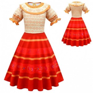 Születésnapi party Halloween ruhák lányok Magic Family Dolores Encanto jelmez lányoknak HCIS-006