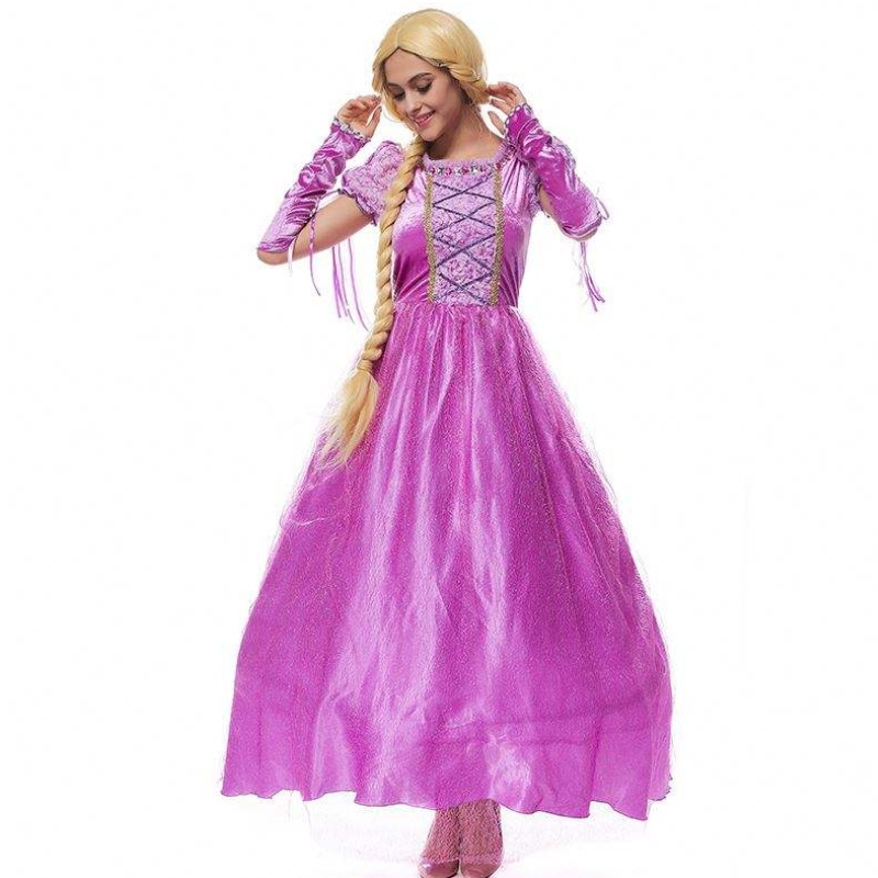 2022 Halloween cosplay jelmeznők rapunzel felnőtt hercegnő Sofia jelmez HCRS-013