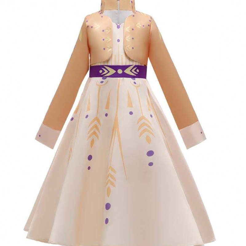 Baige új Elsa Anna lányok hercegnő ruha Halloween cosplay Elsa ruha cosplay jelmez lányok