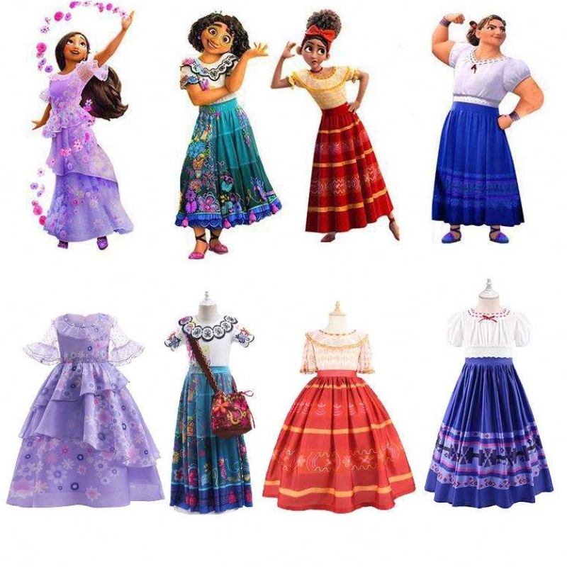 A mágikus szoba tele van Peppa hercegnő Isabella ruha jelmez show jelmez gyerekek cosplay ruha szoknyanők