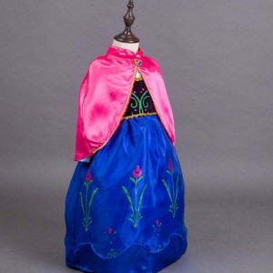 Nagykereskedelmi gyerekek ruházati ruhák gyerekek Elsa lányok hosszú ujjúkat öltöznek a BXDCPF -rel