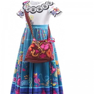 ncanto mirabel jelmezruhák lányoknak cosplay Isabela Madrigal hercegnő Halloween szemüveggel öltözködjön