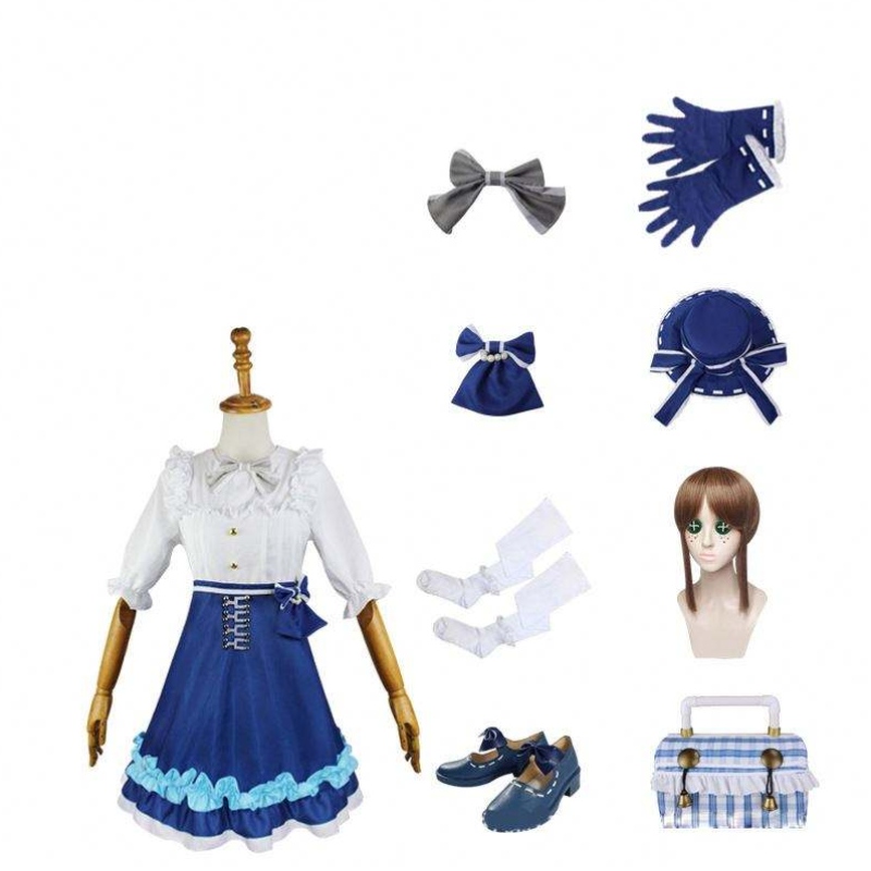 Identitás V kertész Emma Woods cosplay jelmez édes lolita ruha lányoknőinői halloween party jelmezek anime játék öltöny