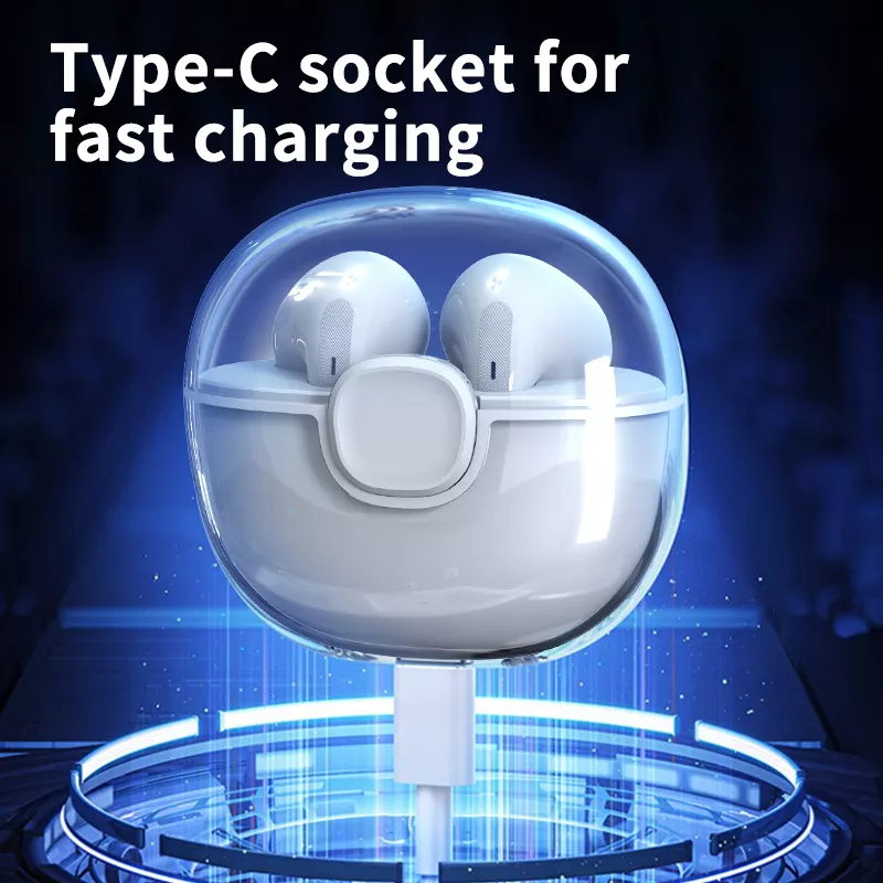 Amazon forró eladási F70 TWS fülhallgató vezetéknélküli C típusú sportjáték fülhallgató