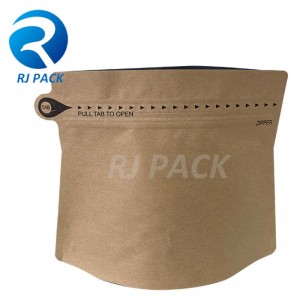 Gyémánt alakú álljon fel a tasakok zseb cipzárral