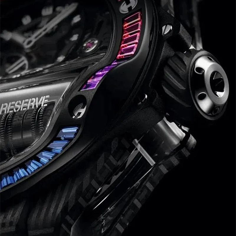 Lásd a szivárványt az eső után, és írjon egy csodálatos új fejezetet-Big Bang MP-11 szuper hosszú kinetikus energia szénszálas szivárványgyűrű óra