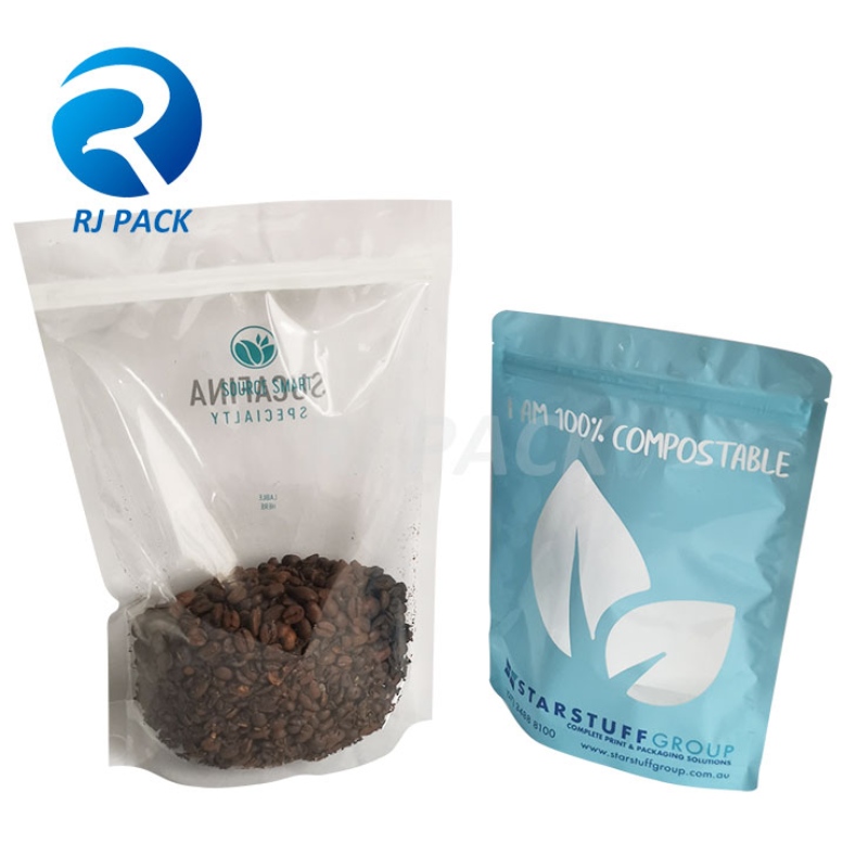 RJ konténerszállítás - műanyag komposztálható csomagoló tasakok