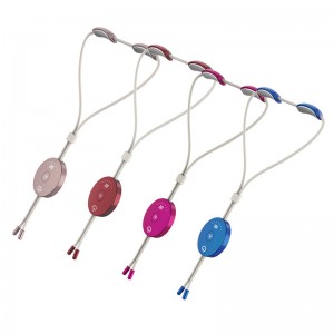 Hordozható elektromos impulzusnyaki masszázs a fájdalomcsillapításhoz, intelligensnyakmasszázs hő trigger -pont masszírozóval