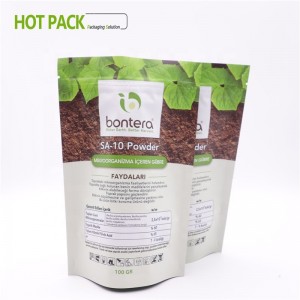 Ételek állj fel tasak