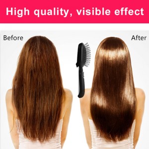 Negatív ion kiegyenesítő fésű