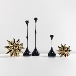 Vízcsepp alakú gyertyatartó