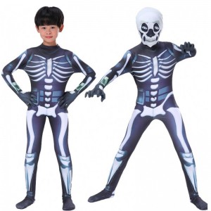 Gyártók Nagykereskedelmi gyermekek Halloween jelmez csontváz bodysuit cosplay jelmezek party cosplay