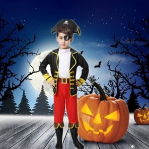 Gyerekek fiúk kalóz jelmezek cosplay szett gyermekeknek karneváli parti ruha gyerekek