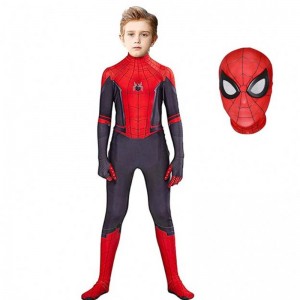 Spiderman jelmezes bodyuit gyerekeknek Spandex Zentai Halloween cosplay jumpsuit 3D stílus