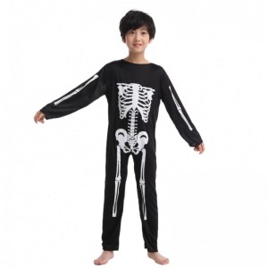 Jelmez gyerekek Halloween zombi jelmezek cosplay ijesztő csontváz koponya jelmez jumpsuit teljes készlet karneváli parti ruházat