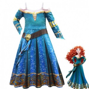 Halloween Braver Legends Merida cosplay öltözködési lányok \\\\ \'ruha ruha szoknya