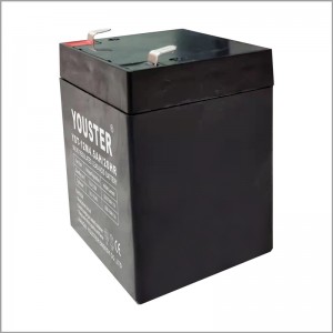 Versenyképes árgyár Egyéni 12v 4,5 AH VRLA AGM akkumulátor ólom lezárt akkumulátorok 12 V -os 4,5 amper