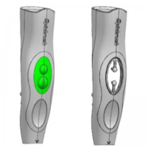 Műanyag injekciós mould-2k penész és több penész