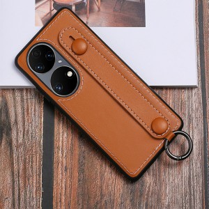 Alkalmas a Huawei P50 mobiltelefon-tokhoz, az anti-esési és a szeizmikus mobiltelefon bőr tokhoz, kézi táska tartó mobiltelefon-tokhoz, bőrvédő tok