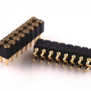 2,54 mm -es hangmagasság smt/smd pogo pin csatlakozó