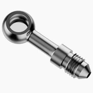 Egyenes alumínium Banjo adapter Csavar AN fék szerelvény gyártása