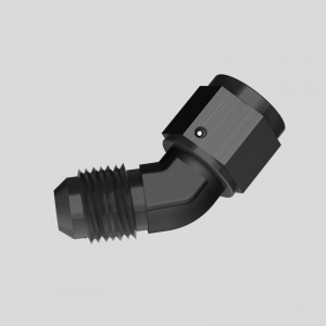 60 fokos női 3/8 NPT férfi forgó adapter szerelvény alumínium