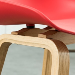 Modern klub étterem bár garantálók szék színes műanyag szövet kávézó székek