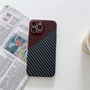 Átlátszó az Apple iPhone 14Pro tokhoz, szénszálas ultravékony védekező telefon bőr borító iPhone 14Promax tok