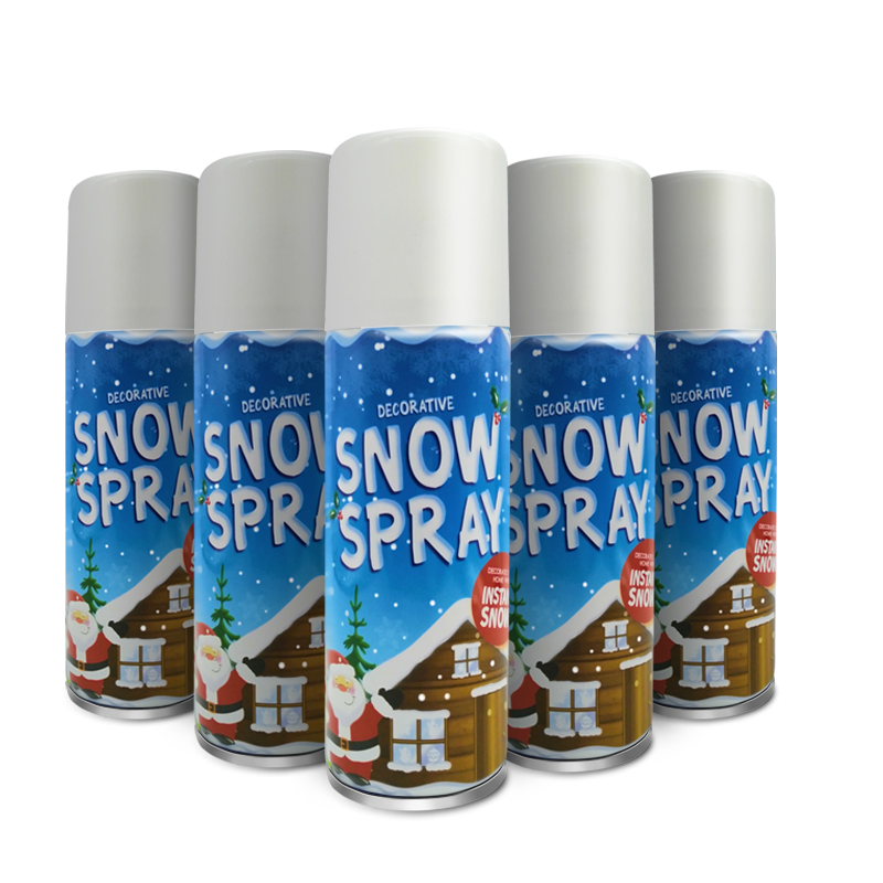 Hó spray graffiti karácsonyi hó spray hópermet üveg