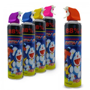 Doraemon hó spray -parti hab permetező hó spray
