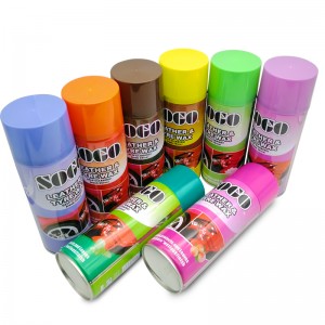 Jó minőségű szilikon bőr gumiabroncsos autó gondozás aeroszol spray -viasz fényes spray