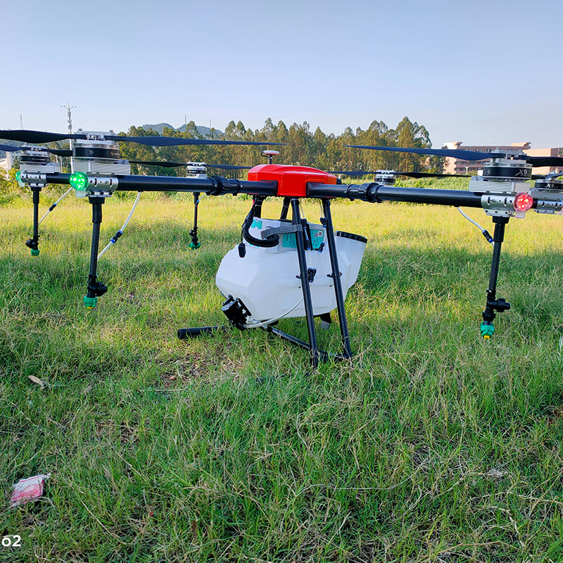 6 tengely 30L műtrágya drón mezőgazdasági permetező drón mezőgazdaság