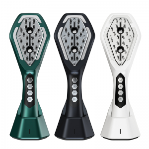 Hajápolás Fésű Olaj-kontroll Hajhullás megelőzése Multifunkcionális Fototerápia Ion Hajápolás Fésű Fejbőr Masszázs Fésű