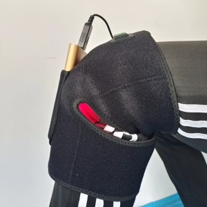 2db infravörös vörös fényterápiás karszalag, 660nm/850nm hullámhossz, hordozható vörös fényterápiás pad vállhoz, hát, láb térd stb.