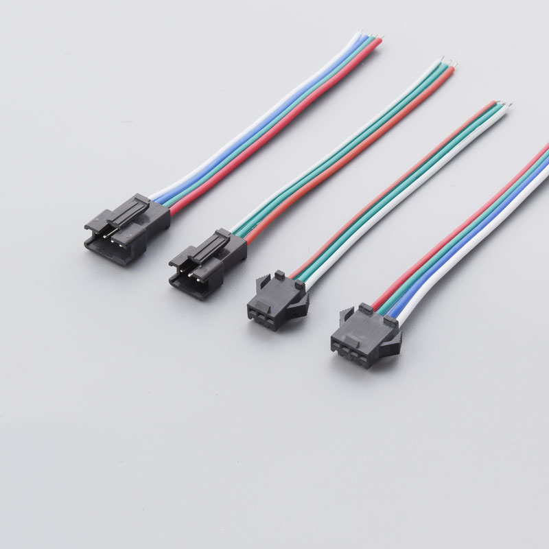 SM2.5mm Terminal Wire 2,54 Pitch Car Electronic LED öngyújtó kábel SMP-02V-BC SMR-02V-B ELEKTROMOS KÖVETKEZŐ LINE Testreszabás