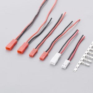 2p Syp hím&female aljzat dugó 2*10 cm -es kábelrel Auto, e-bike, csónak, LCD, LED és akkumulátor krimpelnöki elektromos csatlakozó vezetéke