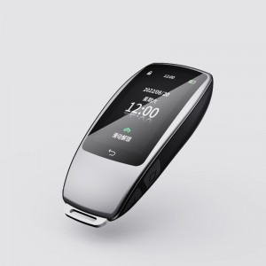 Intelligens távvezérlő autó kulcs, frissítse a kulcsnélküli belépést kompatibilis a push start motorral, LCD kijelző Auto Lock&Unlock, mindegyik egy kulcsfontosságú fob hardvercsere, opcionális autó logó a Toolkit segíts...