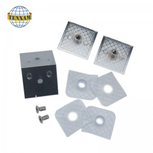 Double Side Cambered 90 fokos rögzítőbilincs