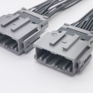 JAE34020PF1 Új energiájú jármű akkumulátor csatlakoztatás kábelköteg vízálló kábelköteg 2.2 Távoli csatlakozó huzal testreszabása