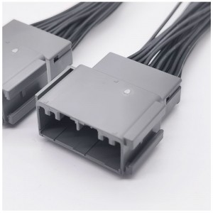 JAE34020PF1 Új energiájú jármű akkumulátor csatlakoztatás kábelköteg vízálló kábelköteg 2.2 Távoli csatlakozó huzal testreszabása