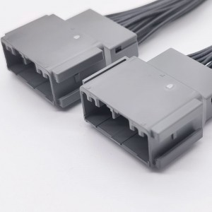 JAE34020PF1 Új energiájú jármű akkumulátor csatlakoztatás kábelköteg vízálló kábelköteg 2.2 Távoli csatlakozó huzal testreszabása