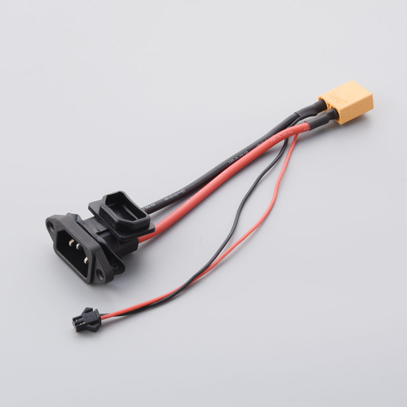 A felhalmozódott XT30 XT60 XT90 adapter párhuzamos csatlakozó csatlakozó szilikon huzal tápkábel előtagja az új energia jármű akkumulátorához