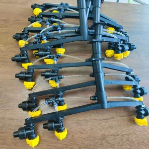 A mezőgazdasági UAV, az új modellnyomású fúvókáját jó hatással online helyezték el