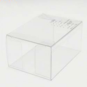 Nagykereskedelmi átlátszó műanyag ajándékdobozok Csomagoló sminkkefe csomagoló doboz